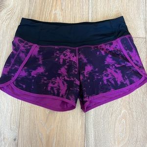 Lululemon running shorts - size 6